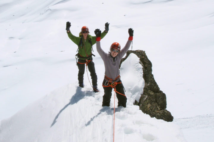 initiation alpinisme, alpinisme hivernal