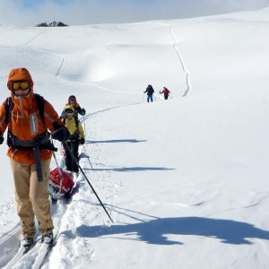 ski nordique avec le bureau des guides de Grenoble